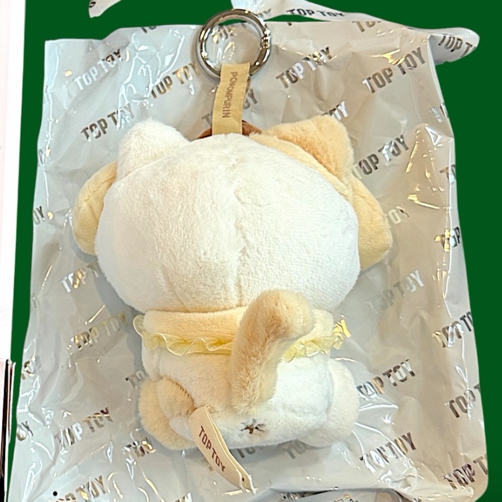 Sanrio Characters Play With kittens series Plush pendant- Pompompurin - Picture 10 of 16